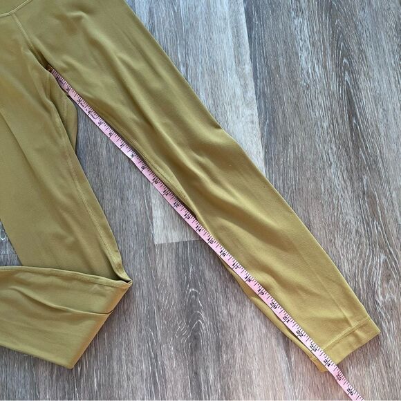 Lululemon Align Pant II 25" grape Leaf green Women’s Size 4 - Picture 3 of 7